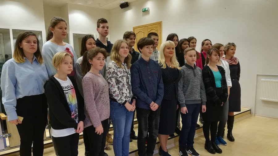 Мэр – школьникам: о работе местной власти и о своих университетах - В Висагинасе