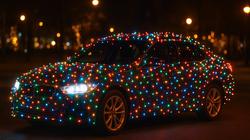 Полиция предупреждает: автомобили с гирляндами нарушают правила и могут быть оштрафованы