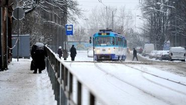 Рижской думе запретили вводить бесплатный проезд в снегопад