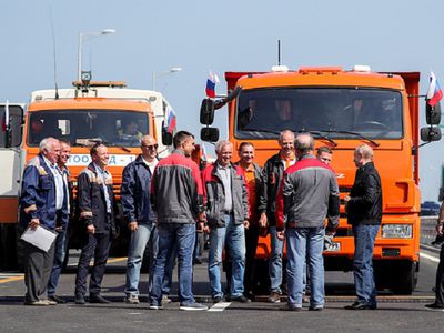 Строители Крымского моста сравнили себя с первопроходцами Байкало-Амурской магистрали - В Мире