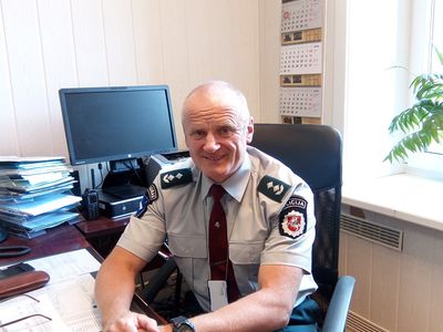 Ротация кадров: начальник Висагинского КП Й. Циценас должен сменить место службы - В Висагинасе