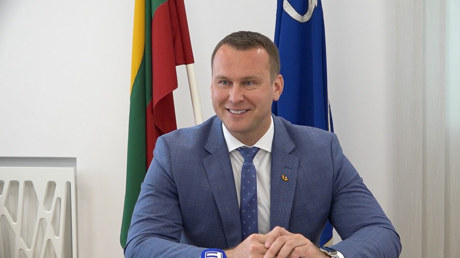 Евгений Шуклин - о начале работы в качестве врио мэра Висагинаса (видео) - В Висагинасе