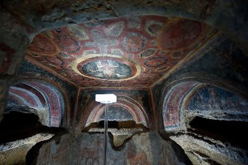 Aptikta 1,4 tūkst. metų senumo šv. Pauliaus freska                                                