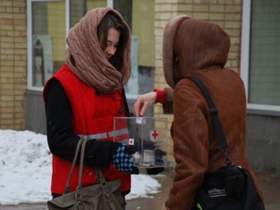 Висагинцы не равнодушны к трагедии в Японии                                                                 - В Висагинасе