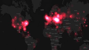 Twitter визуализировал обсуждение событий на Украине