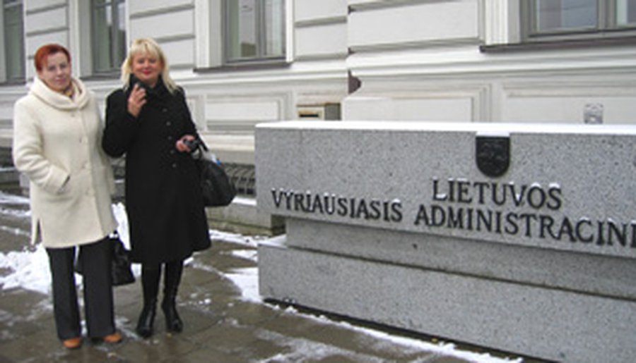 Горячая новость. Суд вынес решение в пользу Дали Штраупайте - В Висагинасе