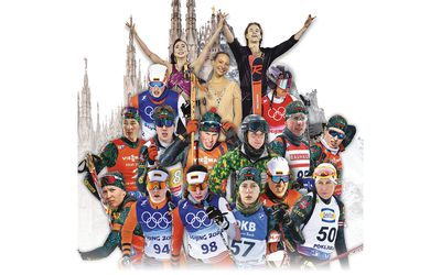 Три висагинских спортсмена - в составе крупнейшей команды Литвы на зимней Олимпиаде - В Висагинасе