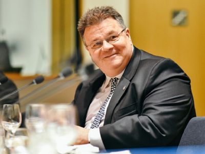 Л.Линкявичюс спокоен за В.Зеленского: не возникло никаких сомнений, что он пойдет на уступки России - Литва и страны Балтии