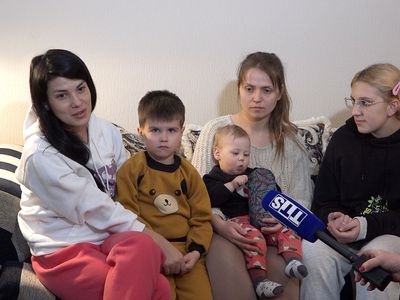 Украинки в Висагинасе: «Мы уехали, чтобы спасти своих детей» (видео) - В Висагинасе