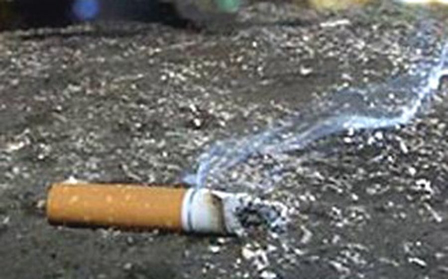 За брошенный окурок – штраф 500 литов  - Литва и страны Балтии