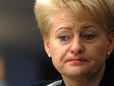 Грибаускайте: или НАТО, или газ - Литва и страны Балтии