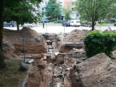 Чем обусловлены темпы работ по модернизации теплотрассы - В Висагинасе