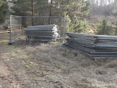 На площадке для строительства насыпной горки начались подготовительные работы - В Висагинасе