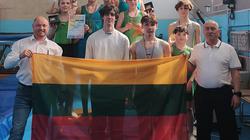 Успешное выступление висагинских батутистов в Риге