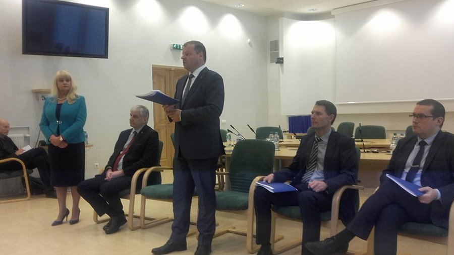 Премьер: Висагинас уникальный, как уникальны все города Литвы - В Висагинасе