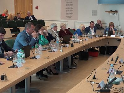 Е. Шуклин и А. Друсь: «Нужен баланс средств, выделяемых на большие проекты и на нужды людей" (видео) - В Висагинасе