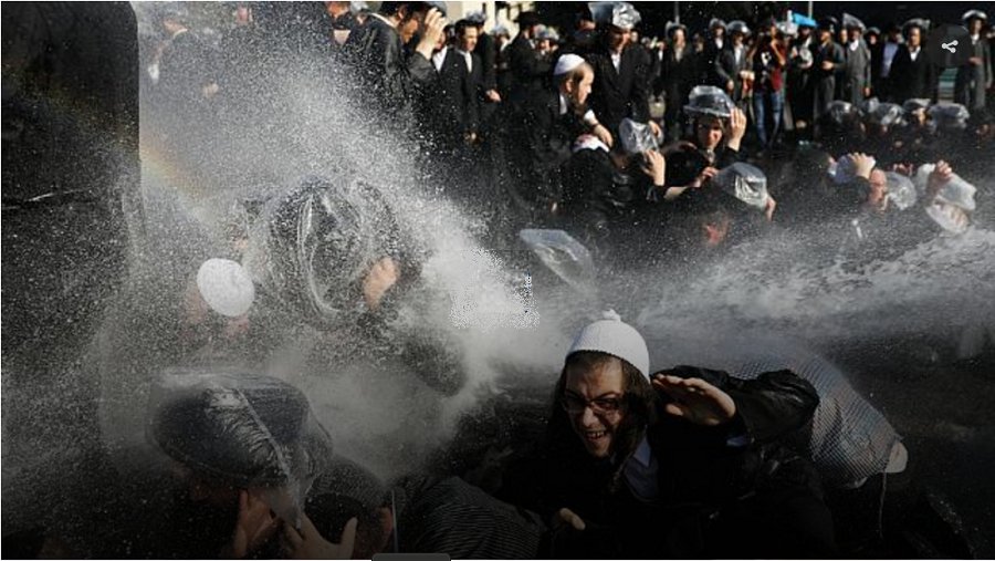 Протесты ультраортодоксов в Иерусалиме - В Мире