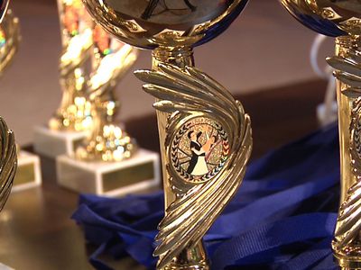 В Висагинасе состоялся конкурс по спортивным танцам - В Висагинасе