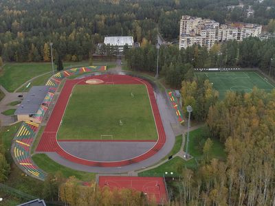 Стадион и перспективы висагинского футбола (видео) - В Висагинасе