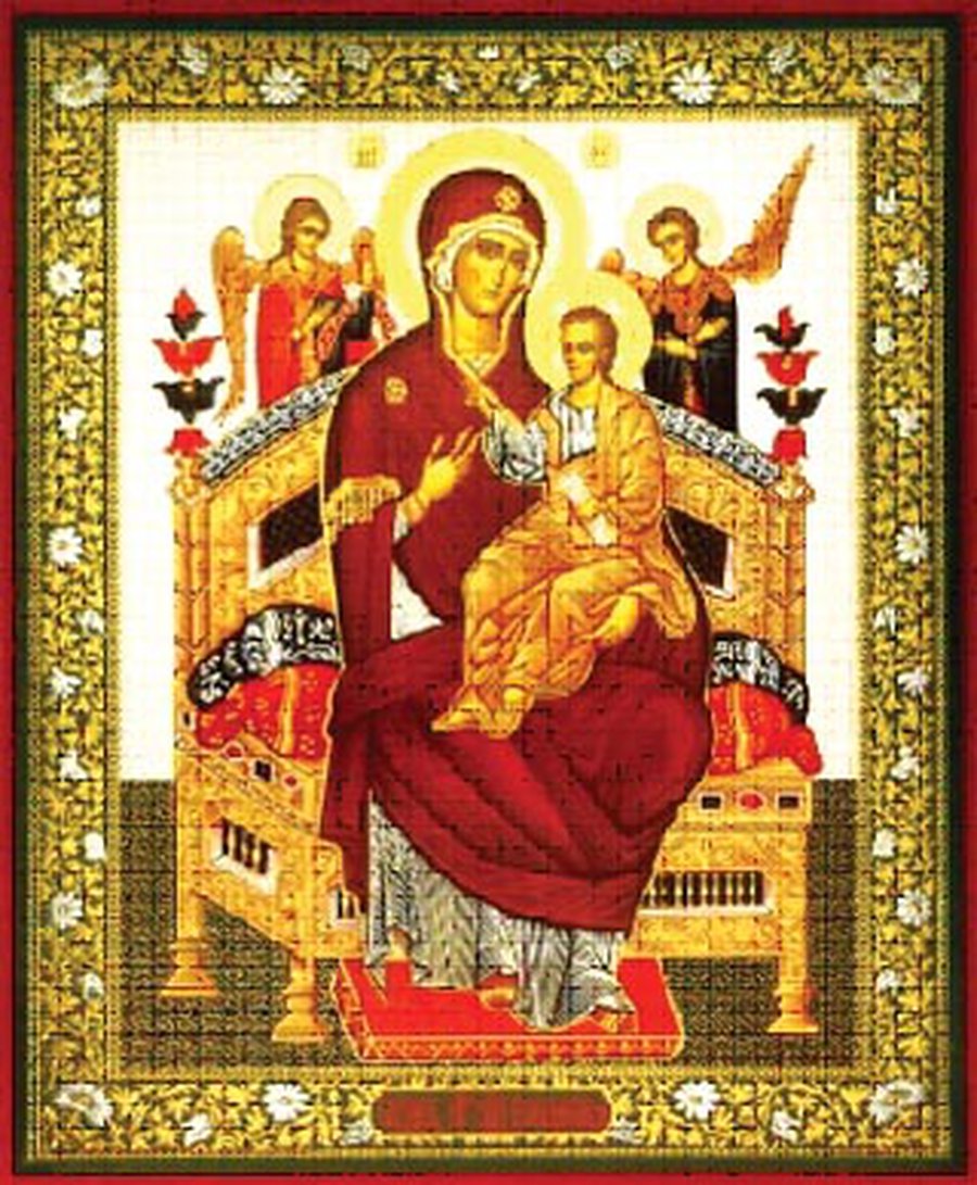 «Всецарица» - в нашем храме - В Висагинасе