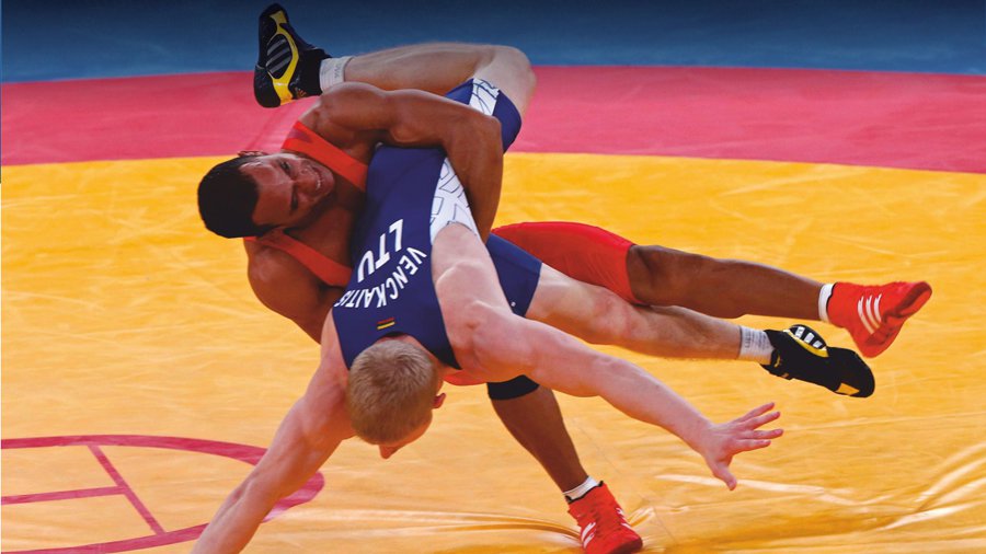 Греко-римская борьба — спорт для настоящих мужчин - В Висагинасе