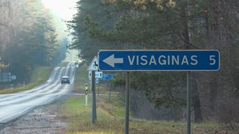 Новые дорожные указатели укажут путь в Висагинас (видео)