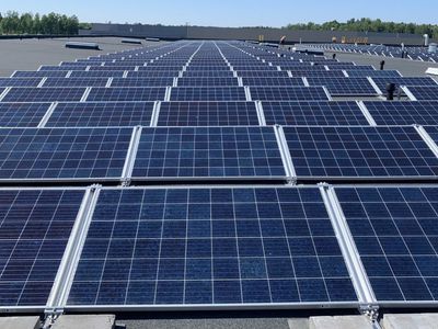 Visagine - du saulės elektrinių parkai - Energetika