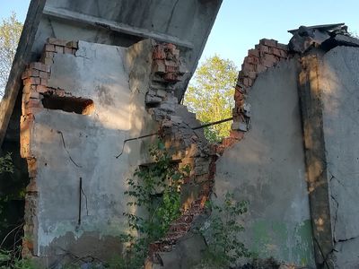 Развалины бывшего военного городка признают бесхозными (видео) - В Висагинасе