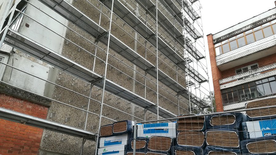 Дом Висагино, 5 успел «запрыгнуть в последний вагон» реновации с 45-проц. финансированием - В Висагинасе