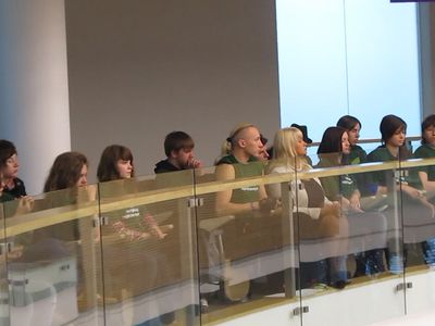 Молодёжь Висагинаса в Сейме Литвы - В Висагинасе
