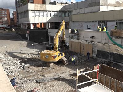 «Блицкриг»: демонтаж виадуков завершен (видео) - В Висагинасе