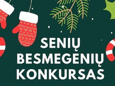 Artėjant šventiniam žiemos laikotarpiui, VšĮ Visagino edukacijų centras organizuoja „Senių besmegenių“ konkursą - Visagine