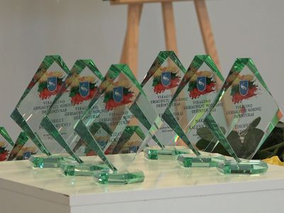 Кто попадает в  десятку лучших школьников? (видео) - В Висагинасе