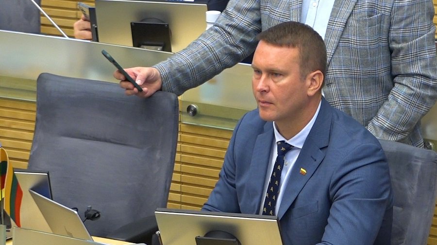 "Прямой разговор" с членом Сейма Евгением Шуклиным (видео) - В Висагинасе