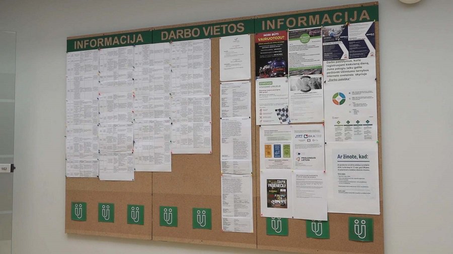 Служба занятости. Что изменилось за последние полгода? (видео) - В Висагинасе