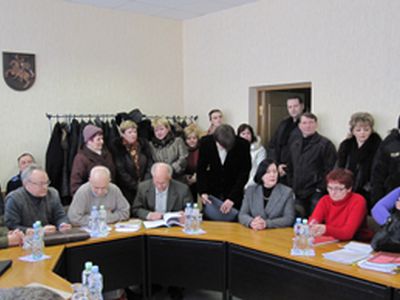 Заседания рабочей группы все длиннее и многолюднее... - В Висагинасе