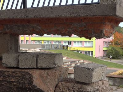 Ведутся работы по ремонту амфитеатра „Gerosios vilties“ (видео) - В Висагинасе