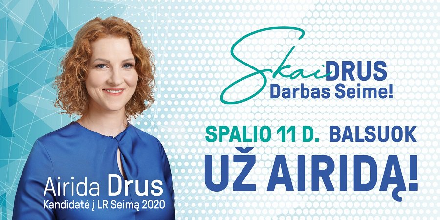 Айрида Друсь – человек, который в Сейме не затеряется - Выборы в Сейм 2020