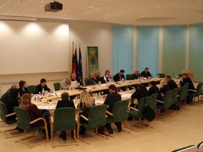 Visagino savivaldybės ekstremalių situacijų komisijos posėdis - Visagine