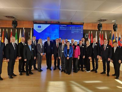 Мэр Висагинаса, вместе с мэрами других самоуправлений, посетил Брюссель - В Висагинасе