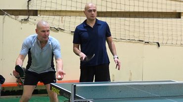 Висагинские ветераны спорта сразились в турнире по настольному теннису (видео)