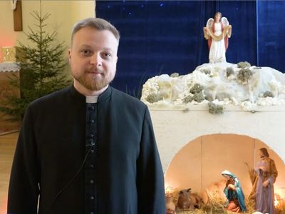 Раймундас Юролайтис: "Бог стал человеком, чтобы человек стал подобным Богу..." (видео) - В Висагинасе