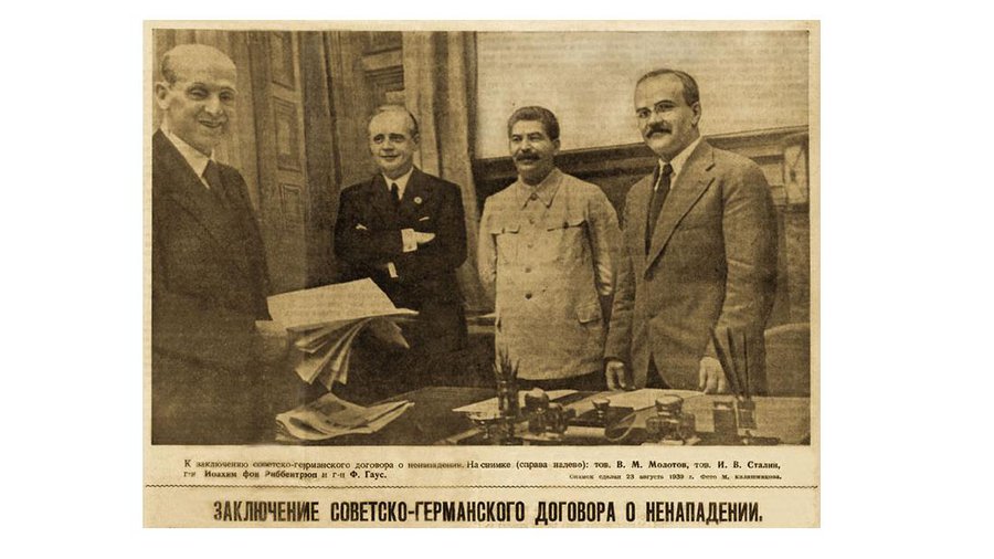 «Пакт Молотова-Риббентропа в контексте геополитических процессов ХХ века» - Литва и страны Балтии