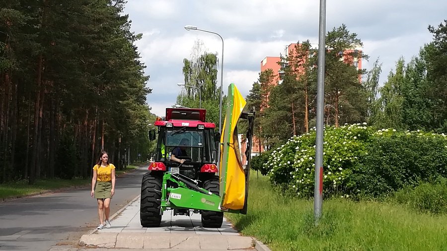 Самоуправление приобрело новую технику - В Висагинасе