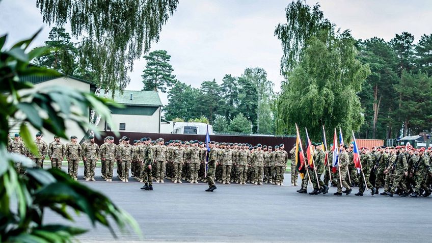 Rukloje vyks NATO priešakinių pajėgų bataliono vado pasikeitimo ceremonija
