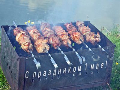 Мир! Труд! Май!  - В Висагинасе