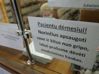 Sparčiai daugėja peršalimo ligų - Visagine