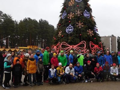 В первый день нового года – Новогодний пробег - Висагинас и висагинцы