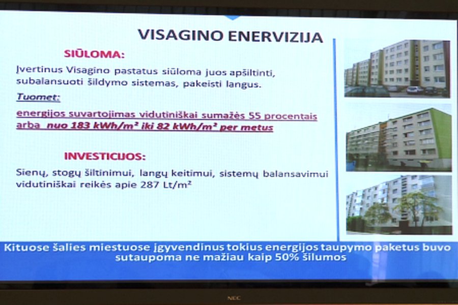 Утепление жилых домов: «Висагинасу надо хорошо, или никак»                                                                                             - В Висагинасе