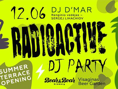 Приглашает RADIOACTIVE Open Air DJ - Реклама